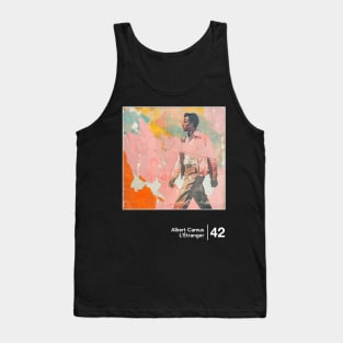 The Stranger - Mininal Style Original Artwork Tank Top